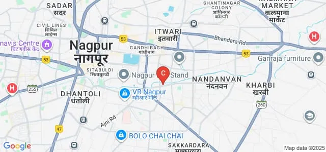 Radha Mahavidyalaya, Nagpur Map