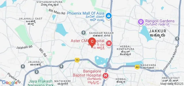 IMPACT School of Architecture, Bangalore Map