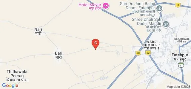Deendayal Polytechnic College, Sikar Map