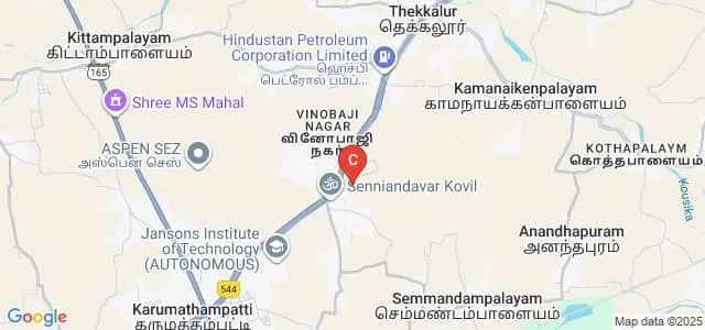 Tamilnadu College of Engineering, Coimbatore Map