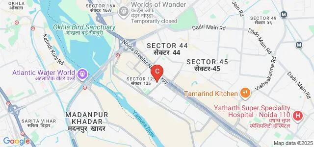 Amity College of Commerce and Finance, Noida Map