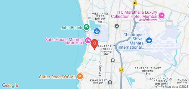 Centre for Distance Education, SNDT Women's University, Mumbai Map
