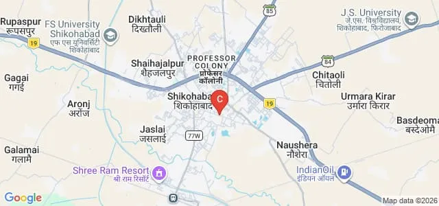 Maa Anjani Suryansh College of Education, Firozabad Map
