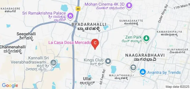 East West School of Architecture, Bangalore Map
