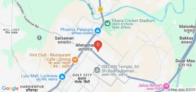 Saroj College of Pharmacy, Lucknow Map