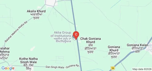Aklia Polytechnic College, Bathinda Map
