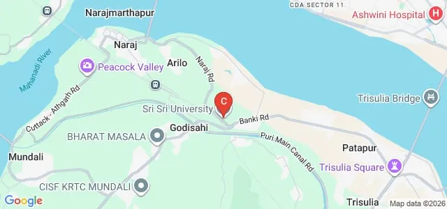 Faculty of Management Studies, Sri Sri University, Cuttack Map