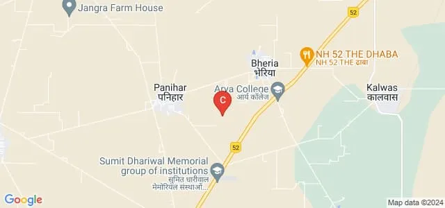 Maharishi Dayanand Institute of Nursing, Hisar Map