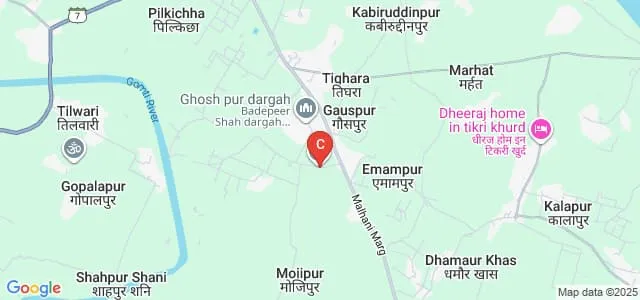 Radha Vallabh Institute of Technology, Jaunpur Map