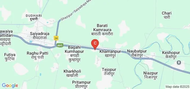 Baba Kinaram Autonomous State Medical College, Chandauli Map
