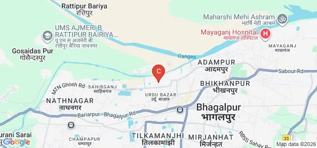 Mahadeo Singh College, Bhagalpur Map