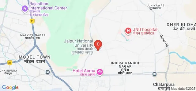 School of Computer and Systems Sciences, Jaipur National University, Jaipur Map