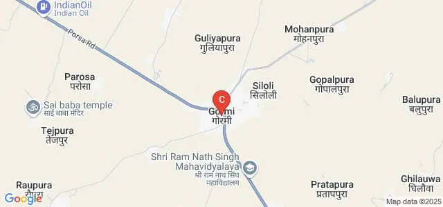 Bhagat Uday Singh College, Bhind Map