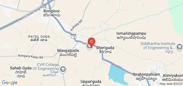 Sri Indu Institute of Engineering and Technology, Ibrahimpatnam Map