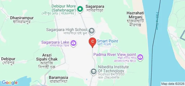Nibedita Institute of Technology, Sagarpara Map