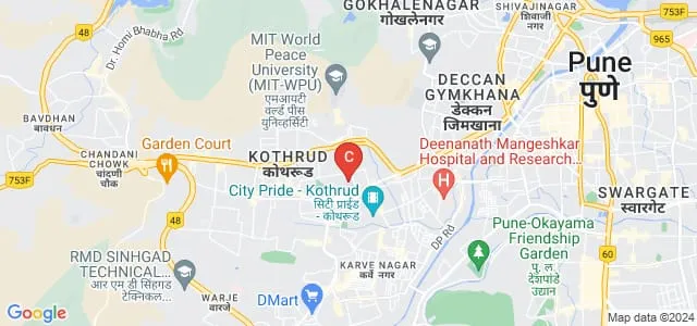 MES's Senior College, Pune Map