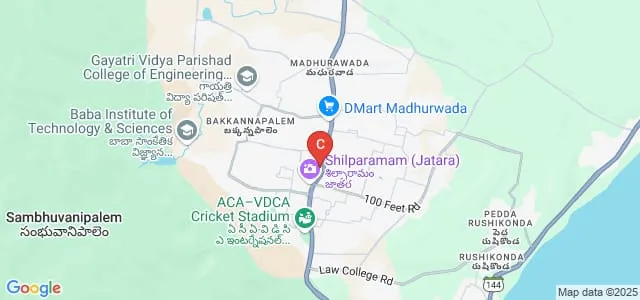 Prabha Degree College, Visakhapatnam Map