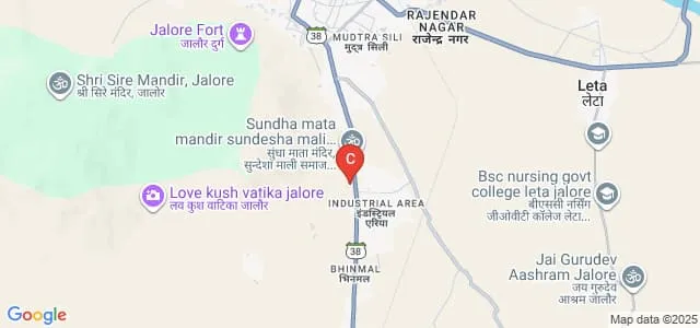 Ashapurna Vidhi Mahavidyalaya, Jalore Map