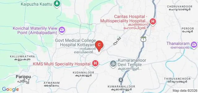 Government Medical College, Kottayam Map