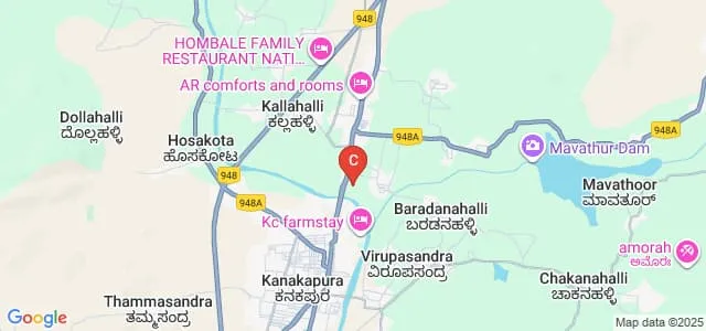 Government First Grade College, Kanakapura Map