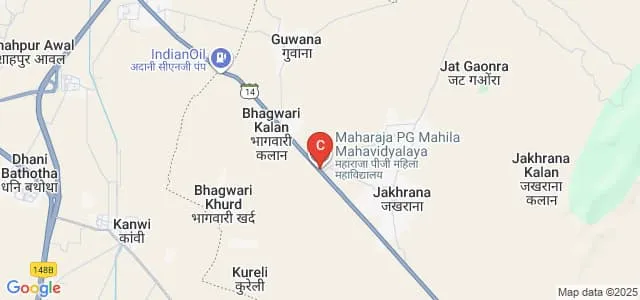 Maharaja PG Mahila Mahavidyalaya, Narnaul Map