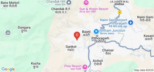 Laxman Singh Mahar Government Post Graduate College, Pithoragarh Map