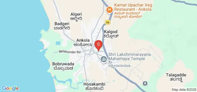 KLE'S Institute of Nursing Sciences, Ankola Map