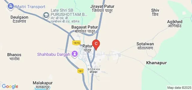 Dr HN Sinha Art and Commerce College, Patur Map
