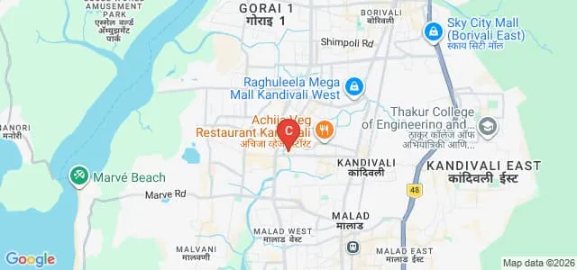 Thakur Specialized Degree College, Mumbai Map