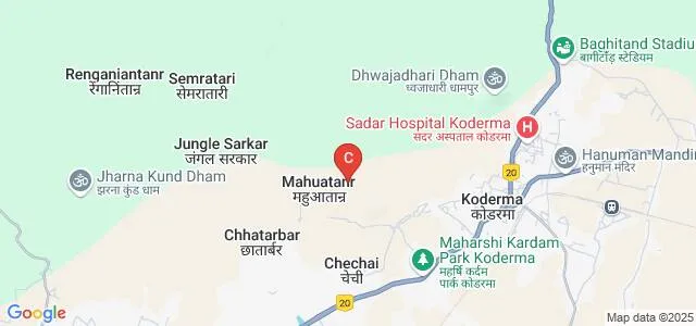 Ramgovind Institute of Technology, Koderma Map