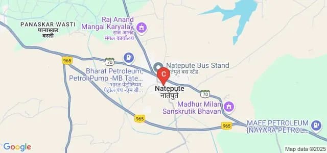 Vijaysinh Mohite Patil Mahavidyalaya, Natepute Map