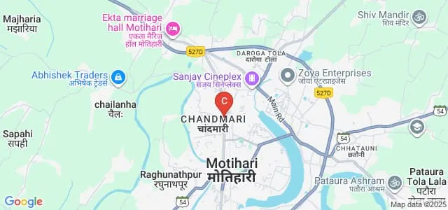 Munshi Singh College, Motihari Map