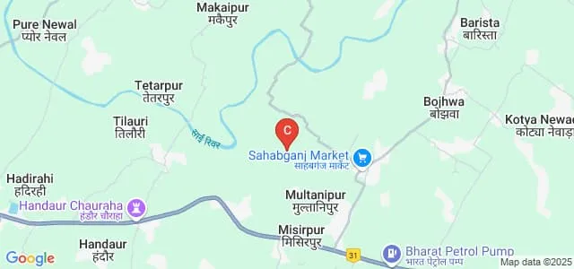 Babu Sant Bux Mahavidyalaya, Pratapgarh Map