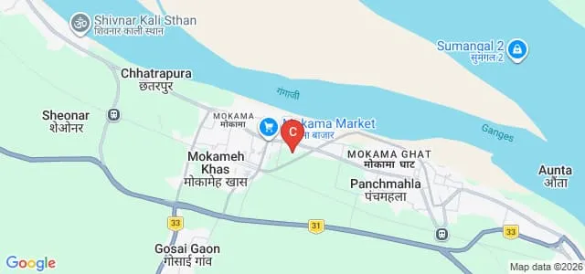Ram Ratan Singh College, Mokama Map