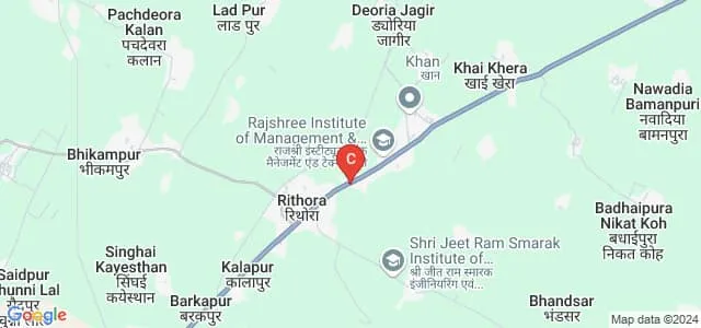 Mascot Institute of Management, Bareilly Map