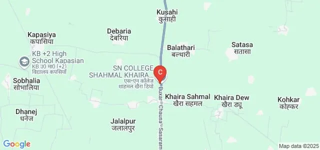 Sachidanand College, Rohtas Map