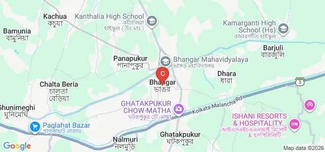 Bhangar Mahavidyalaya, Kolkata Map