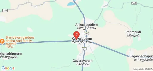 Prakasam Degree College, West Godavari Map