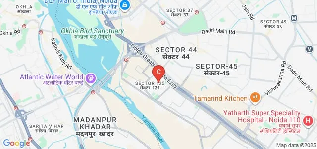 Amity Institute of Psychology and Allied Sciences, Noida Map
