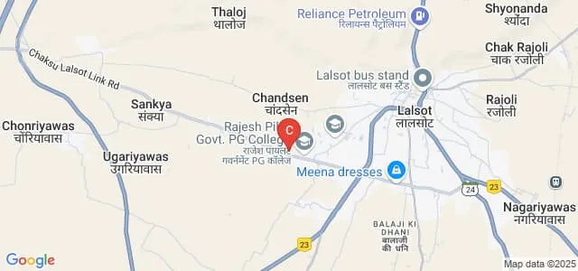 Government Girls College, Lalsot Map
