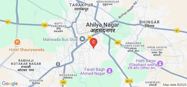 Xavier Institute of Natural Resource Management, Ahmednagar Map