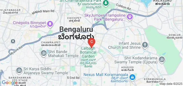 Al Ameen Institute of Management Studies, Bangalore Map