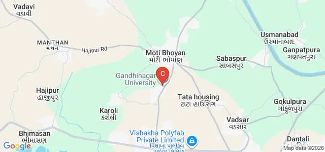 Gandhinagar Institute of Technology, Gandhinagar Map