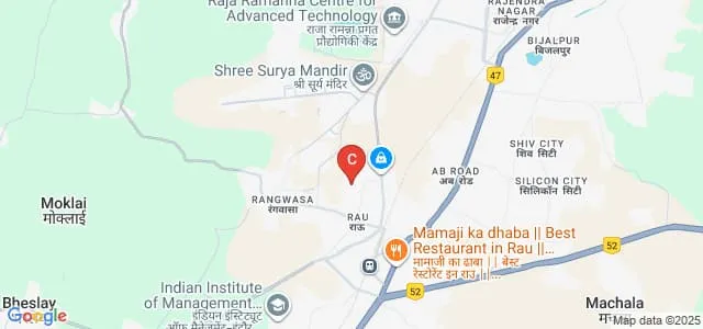 Maharishi Institute of Management, Indore Map