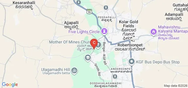 Sai Krish Paramedical Institute, Kolar Map