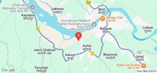Shri Sai College of Education, Hamirpur Map