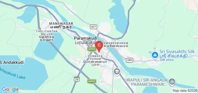 Ayira Vaisya College of Education, Ramanathapuram Map