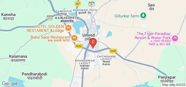 Umred Shikshan Mahavidyalaya, Umred Map