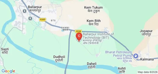 Ballarpur Institute of Technology, Chandrapur Map
