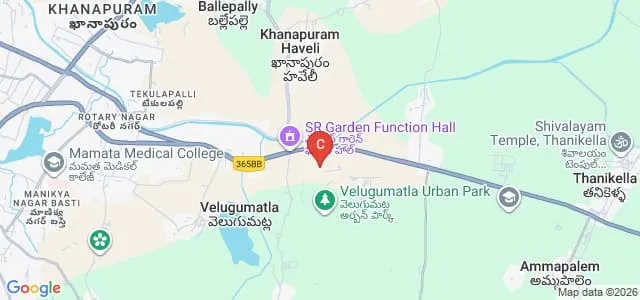 MAX Institute of Pharmaceutical Science, Velugumatla Map